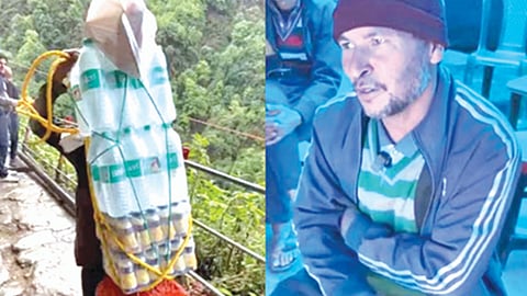 ரூ.20 குடிநீர் பாட்டில் ரூ.100-க்கு விற்பது ஏன்? - கேதார்நாத் கோயில் வளாகத்தில் உள்ள வியாபாரி விளக்கம்