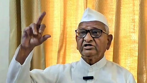 சமூக ஆர்வலர் அன்னா ஹசாரே