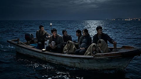 வடகொரியாவில் இருந்து தப்பிக்க மீனவர்கள் போல் உளவு பார்த்து 10 ஆண்டு திட்டமிட்டு 2 மணி நேரத்தில் தப்பிய குடும்பம்