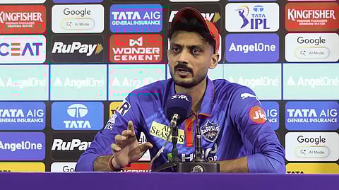 டெல்லி அணியின் கேப்டன் அக்சர் படேல்