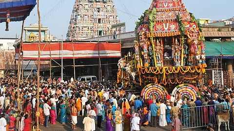 திருவல்லிக்கேணி பார்த்தசாரதி கோயில் சித்திரை பிரம்மோற்சவ விழா: கொடியேற்றத்துடன் நாளை தொடக்கம்