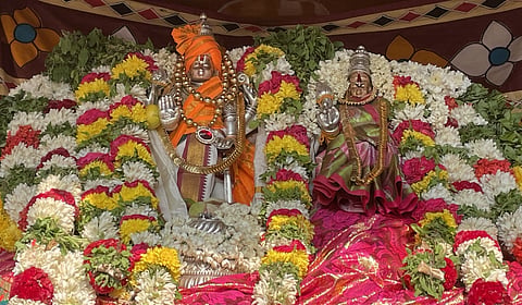 பழநி பெருமாள் கோயில் சித்திரை திருவிழா தேரோட்டம் கோலாகலம்