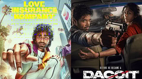 A still from Love Insurance Kompany and Dacoit