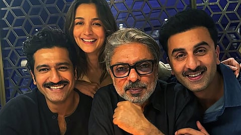 Vicky Kaushal, Alia Bhatt, Sanjay Leela Bhansali and Ranbir Kapoor