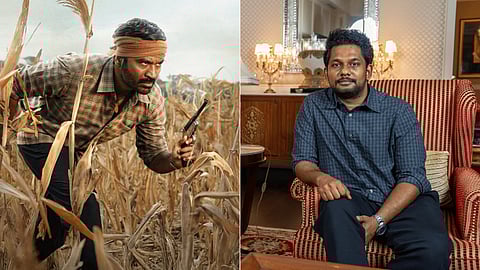 A poster for 'Kara'; director Vignesh Raja