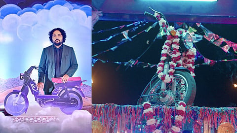 Ritwik Pareek(left), Still from 'Dug Dug' (right)