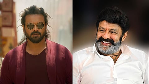 Manoj Manchu and Nandamuri Balakrishna