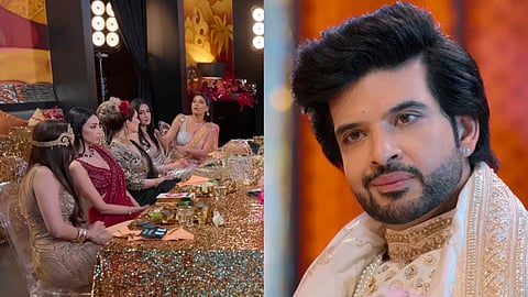 A still from 'Desi Bling'; Karan Kundrra on the show