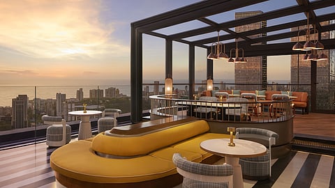 AER, the iconic rooftop bar at the Four Seasons Hotel Mumbai