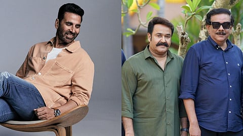 Akshay Kumar, Mohanlal, Priyadarshan
