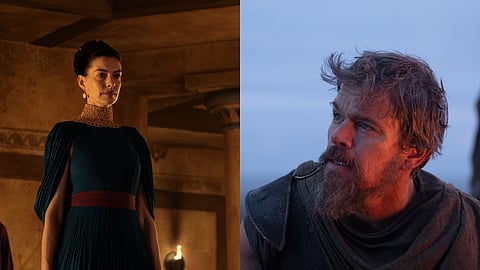 Anne Hathaway and Matt Damon in 'The Odyssey'