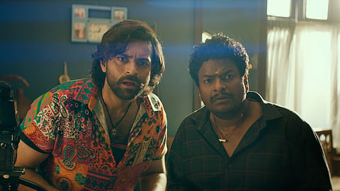 Varun Tej and Satya in 'Korean Kanakaraju'