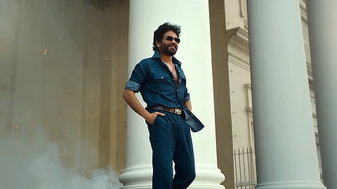 Nagarjuna in a still from 'King100'