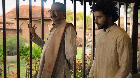 A still from 'Jagamae Sangeetham'