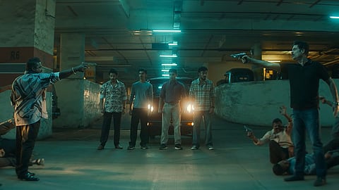 A still from 'Chaar Yaar'