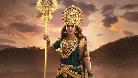 Nayanthara in 'Mookuthi Amman 2'