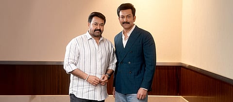 Mohanlal and Prithviraj Sukumaran