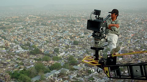 Behind-the-scenes from 'Rang De Basanti' (2006).