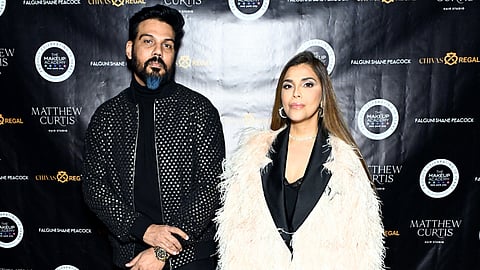 Shane Peacock and Falguni Peacock