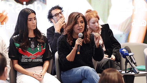 Team 'The Voice of Hind Rajab' at the Doha Film Festival 2025