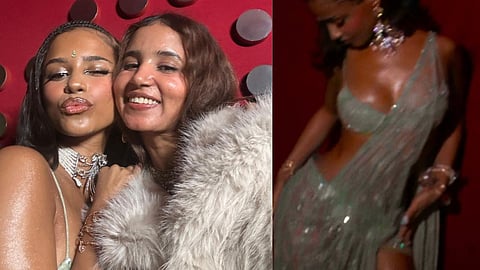 Nancy Tyagi speaks about her saree design for Tyla