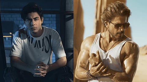 Aryan Khan and Shah Rukh Khan