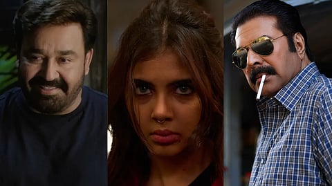 Mohanlal in 'Hridayapoorvam', Kalyani Priyadarshan in 'Lokah' and Mammootty in 'Kalamkaval'