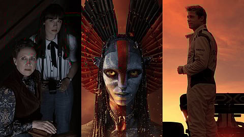 Stills from 'The Conjuring: Last Rites', 'Avatar: Fire and Ash' and 'F1'