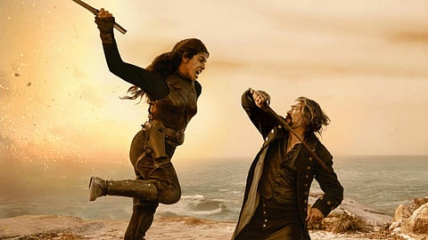 Priyanka Chopra in a still from 'The Bluff'