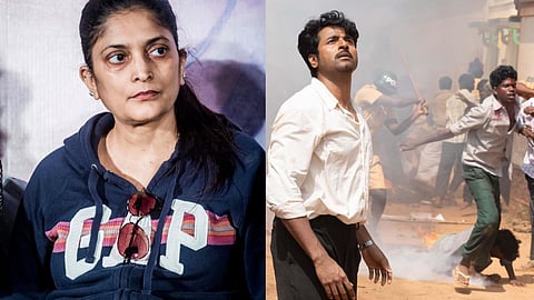 Sudha Kongara; a still from 'Parasakthi'