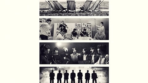 A poster of the BTS documentary