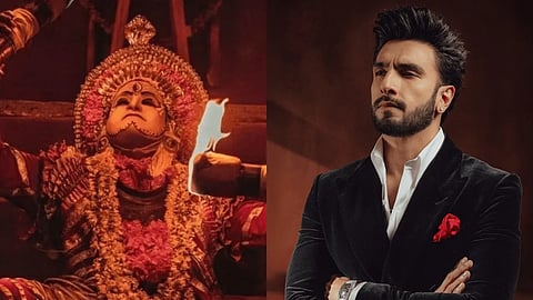 A still from 'Kantara'; Ranveer Singh