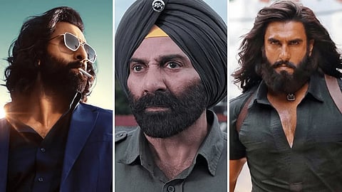 Stills from 'Animal' , 'Border 2' and 'Dhurandhar'