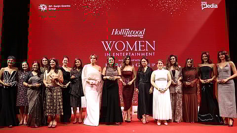 The honourees of the 2026 Women in Entertainment Power List, with Anupama Chopra and Avarna Jain