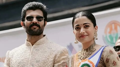 Vijay Deverakonda and Rashmika Mandanna