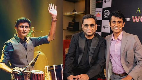 Alexander Babu; with AR Rahman