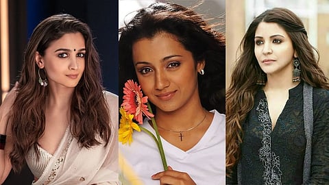 Alia Bhatt in 'Rocky Aur Rani Kii Prem Kahaani,' Trisha Krishnan in 'Vinnaithaandi Varuvaayaa' and Anushka Sharma in 'Ae Dil Hai Mushkil'