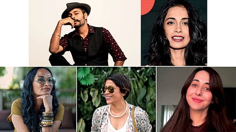 Meet the jury: (Clockwise from top) Vijendra Bhardwaj, Sarah-Jane Dias, Vahbiz Mehta, Shweta Shiware and Bandana Tewari.