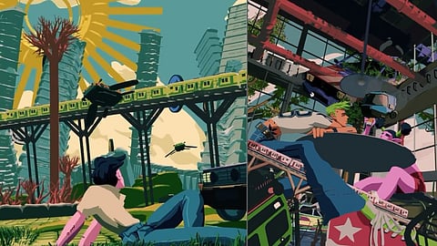 Frames from kmotion's animated videos