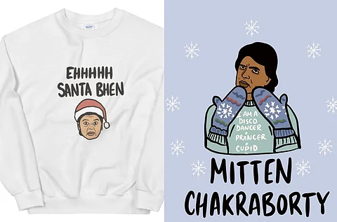 Paper Samosa’s Holiday Sweaters Are A Nostalgic Throwback To Our Childhood Memories