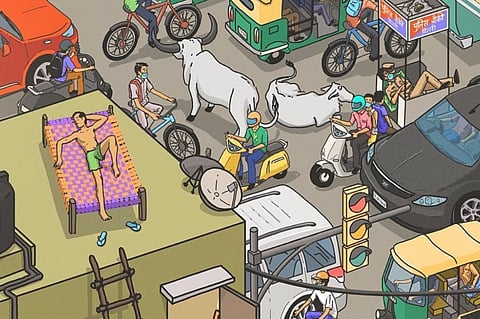 Dehli's 'Organized Chaos'