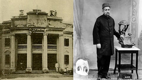 L: Chaplin Cinema R: Jamshedji Framji Madan