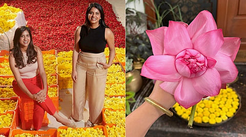 How A Homegrown Woman-Led Business Is Sustainably Addressing Flower Waste In India 