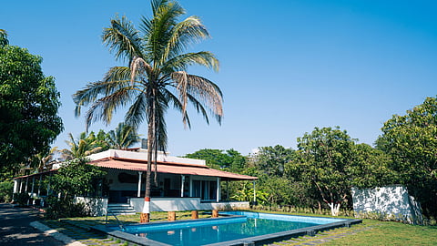 The Chlorophyll Estate stands as a testament to the harmonious marriage of natural minimalism and modern comfort