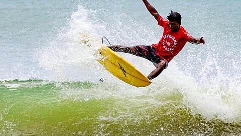 India's participation in the 2023 Asian Surfing Championships marked a milestone moment.