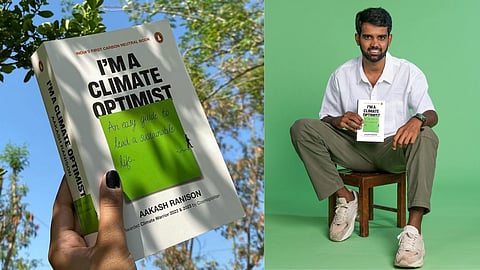 Aakash Ranison is a climate activist who believes in keeping calm and staying sustainable.