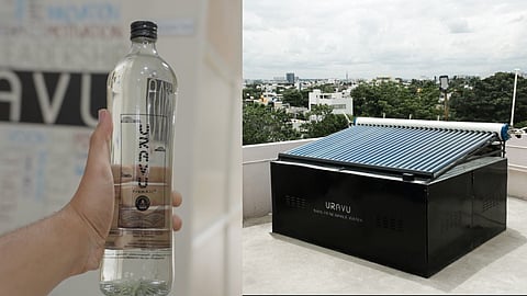 With a current daily production capacity of 1,000 liters of water, Uravu Labs aims to expand their operations on a larger scale in the future.