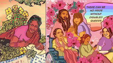 Illustrating mostly on softwares like ProCreate and Sketchbook, Ritika Gupta's digital art is ethnically inspired and also pop-infused