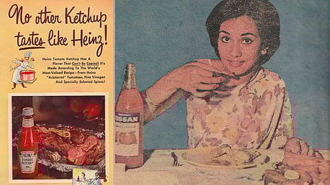 Ads in Indian newspapers were rousting up the 'ketchup wars' of the 90s.