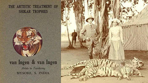 Hunting for game was a sport enjoyed by colonial officers as well as Indian royalty.